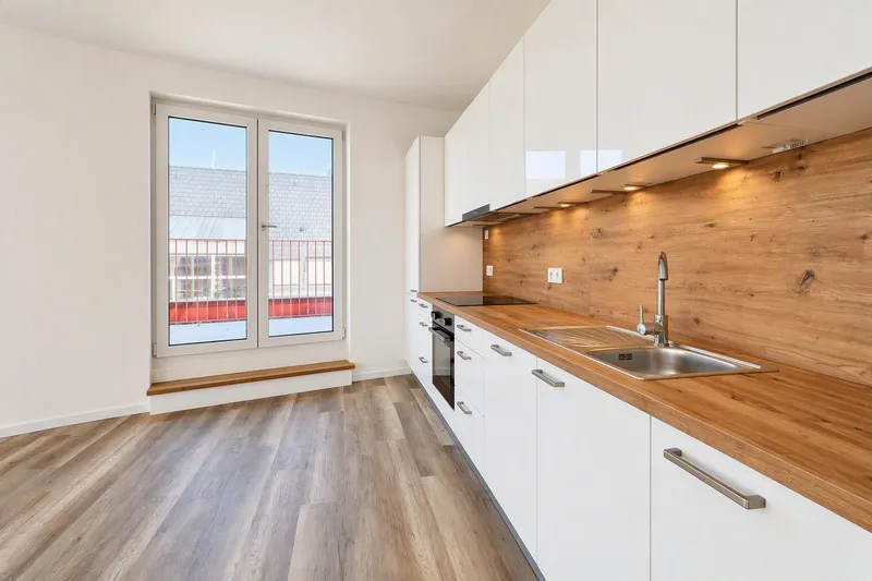 3-Zimmer Penthouse im Erstbezug mit Einbauküche im Erstbezug! — photo 1